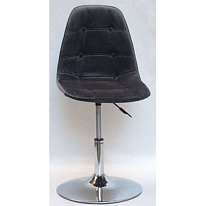 Стілець Onder Mebli Alex CH-BASE Сірий B-3 Оксамит