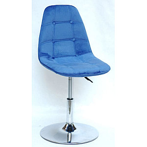Стул Onder Mebli Alex CH-BASE Синий B-1 Бархат