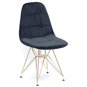 Стул Onder Mebli Alex GD-ML Черный B-4 Бархат