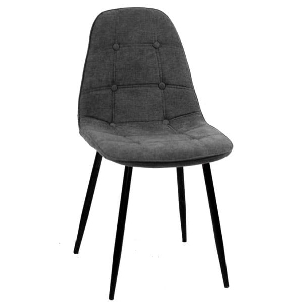 Стул Onder Mebli Alex ML Серый G-110 Шенилл-0