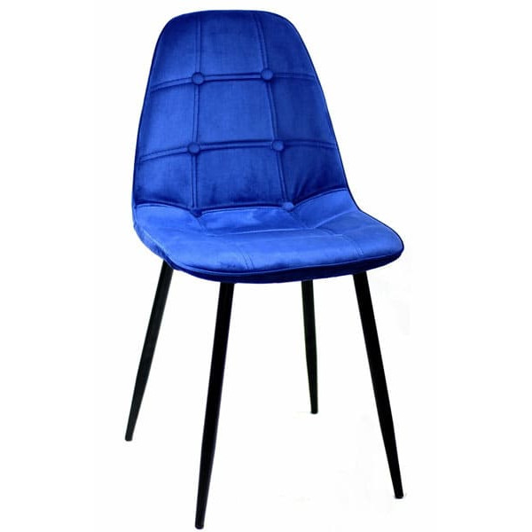 Стілець Onder Mebli Alex ML Синій B-1 Оксамит-0
