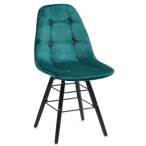 Стілець Onder Mebli Alex Q-BK Зелений B-5 Оксамит Стілець Onder Mebli Alex Q-BK Зелений B-5 Оксамит-0