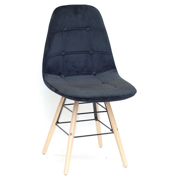 Стул Onder Mebli Alex-Q Черный B-4 Бархат-0