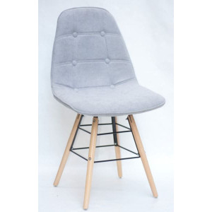 Стул Onder Mebli Alex-Q Серый G-102 Шенилл