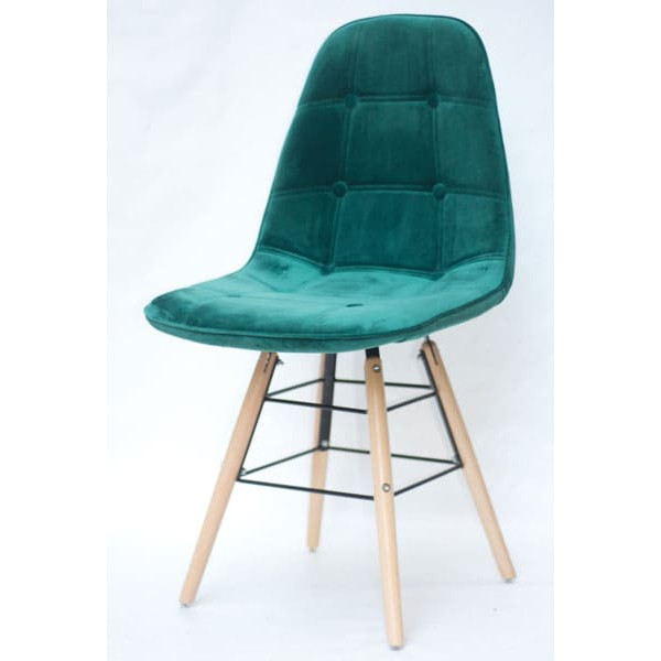 Стул Onder Mebli Alex-Q Зеленый B-5 Бархат-1
