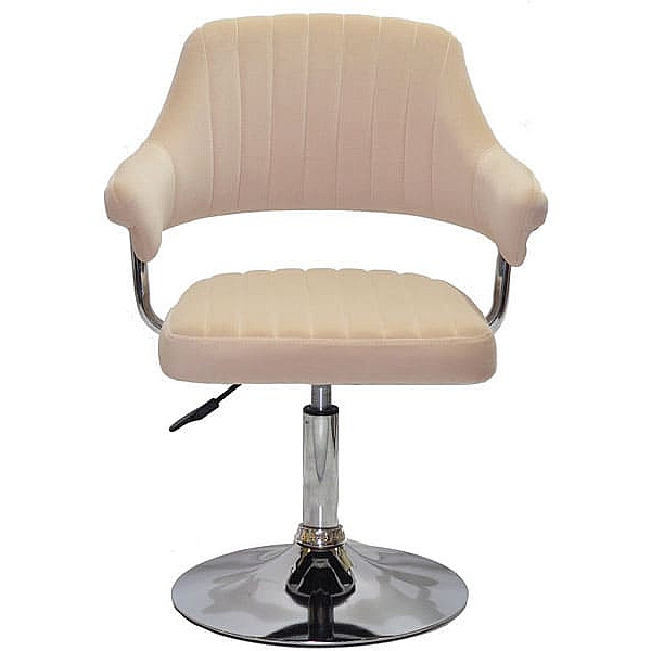 Стул Onder Mebli Jeff CH-BASE Бежевый B-1005 Бархат-0