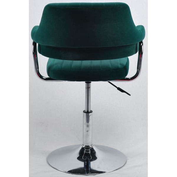 Стілець Onder Mebli Jeff CH-BASE Зелений B-1003 Оксамит-3