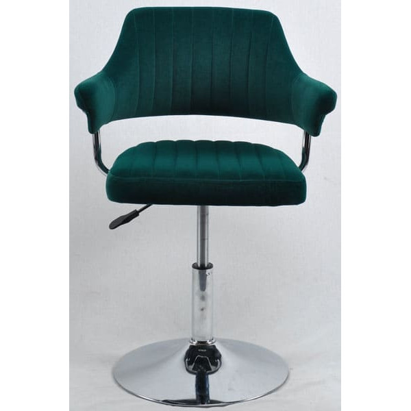 Стілець Onder Mebli Jeff CH-BASE Зелений B-1003 Оксамит-0