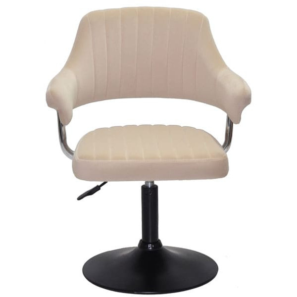 Стул Onder Mebli Jeff BK-BASE Бежевый B-1005 Бархат-0