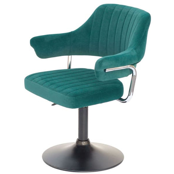 Стул Onder Mebli Jeff BK-BASE Зеленый B-1003 Бархат-1