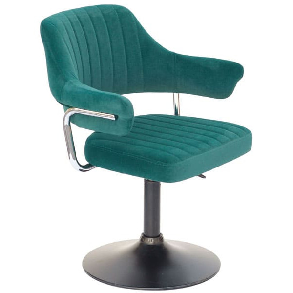 Стул Onder Mebli Jeff BK-BASE Зеленый B-1003 Бархат-2