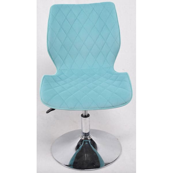 Стілець Onder Mebli Toni CH-BASE Блакитний B-1019 Оксамит-2