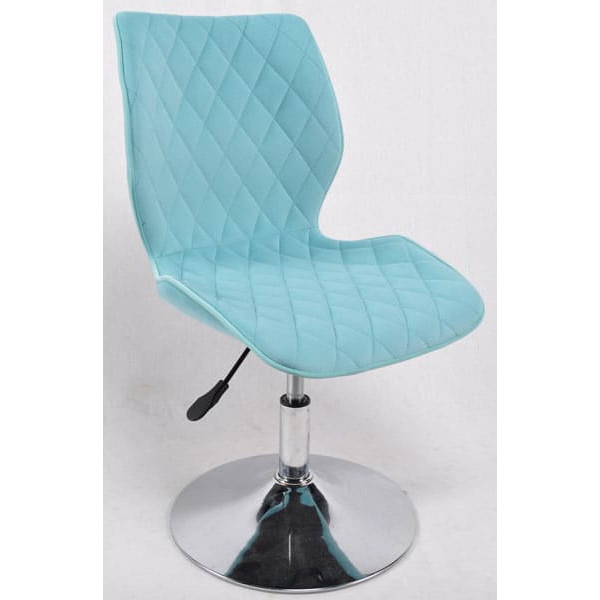 Стілець Onder Mebli Toni CH-BASE Блакитний B-1019 Оксамит-0