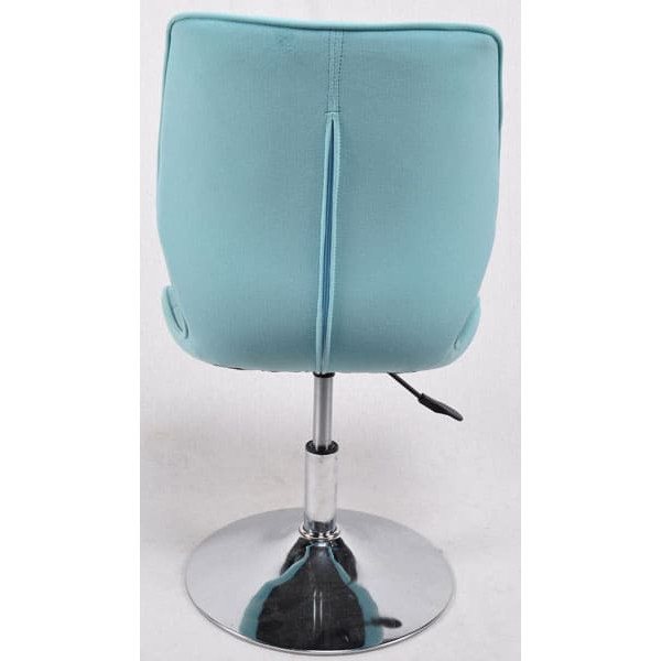 Стілець Onder Mebli Toni CH-BASE Блакитний B-1019 Оксамит-3