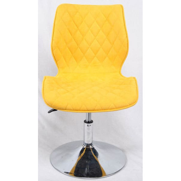 Стілець Onder Mebli Toni CH-BASE Жовтий SH-5 Шеніл-2