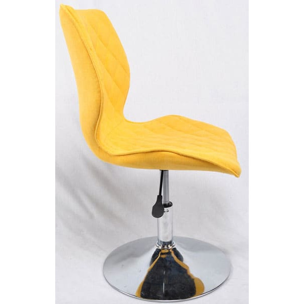 Стілець Onder Mebli Toni CH-BASE Жовтий SH-5 Шеніл-1