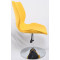 Стілець Onder Mebli Toni CH-BASE Жовтий SH-5 Шеніл-1-thumb