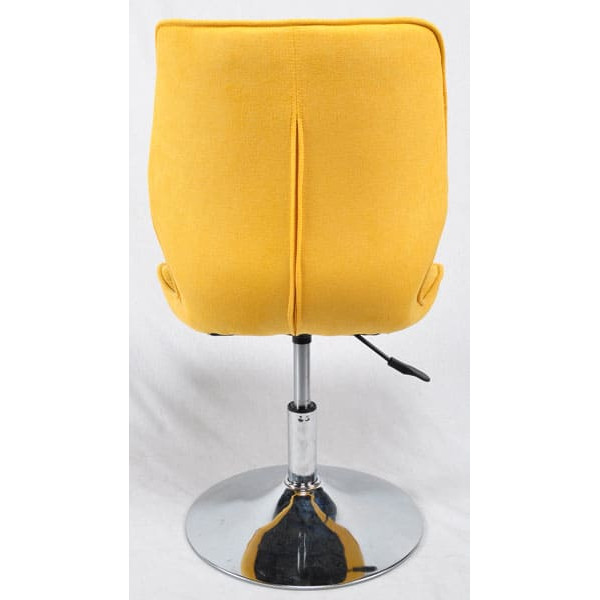 Стілець Onder Mebli Toni CH-BASE Жовтий SH-5 Шеніл-3
