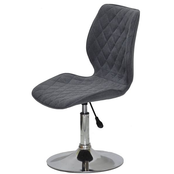 Стілець Onder Mebli Toni CH-BASE Сірий SH-1 Шеніл-3