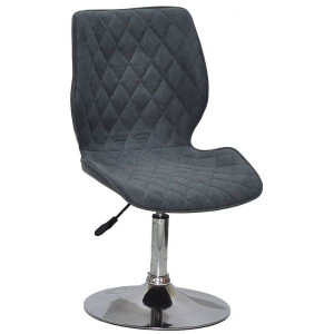 Стілець Onder Mebli Toni CH-BASE Сірий SH-1 Шеніл