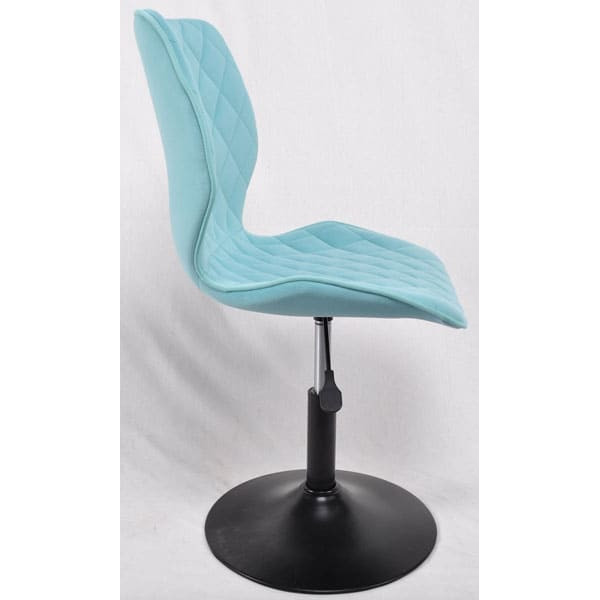 Стілець Onder Mebli Toni BK-BASE Блакитний B-1019 Оксамит-1