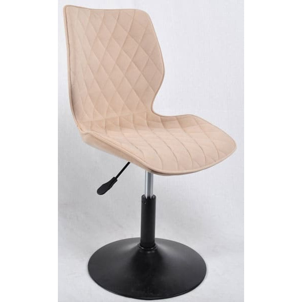 Стул Onder Mebli Toni BK-BASE Бежевый B-1005 Бархат-0