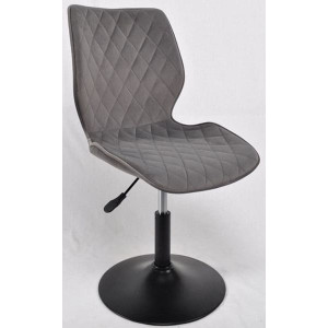 Стул Onder Mebli Toni BK-BASE Серый B-1004 Бархат