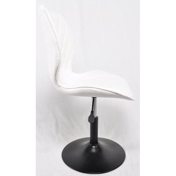 Стул Onder Mebli Toni BK-BASE Белый SH-4 Шенилл-4