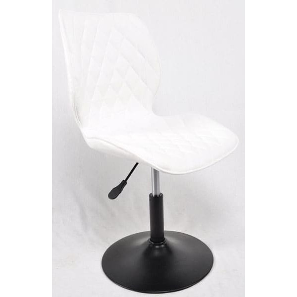 Стул Onder Mebli Toni BK-BASE Белый SH-4 Шенилл-5