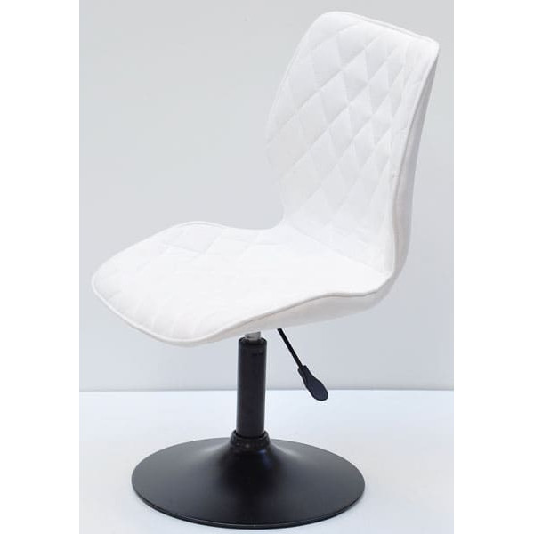 Стул Onder Mebli Toni BK-BASE Белый SH-4 Шенилл-3
