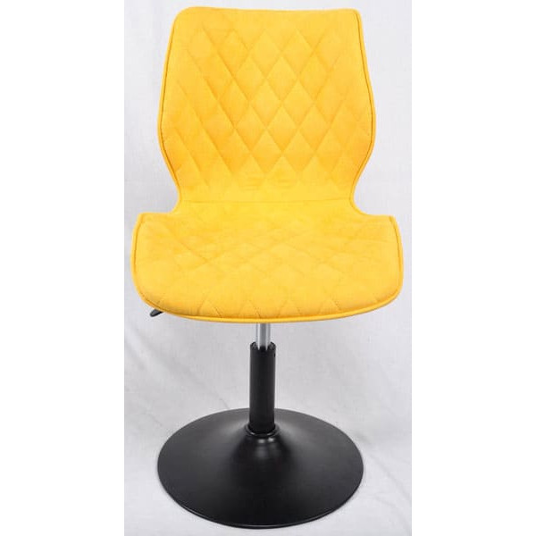 Стілець Onder Mebli Toni BK-BASE Жовтий SH-5 Шеніл-1