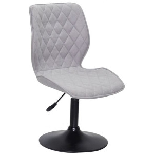 Стілець Onder Mebli Toni BK-BASE Світло-сірий SH-3 Шеніл