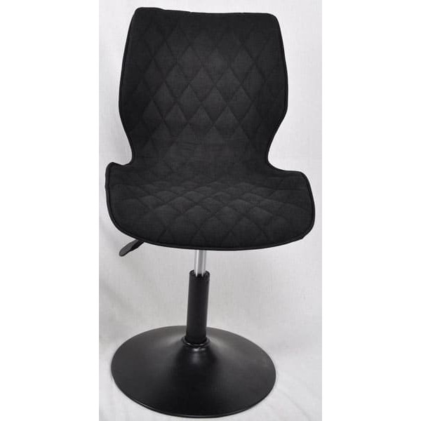 Стул Onder Mebli Toni BK-BASE Темно-серый SH-2 Шенилл-2