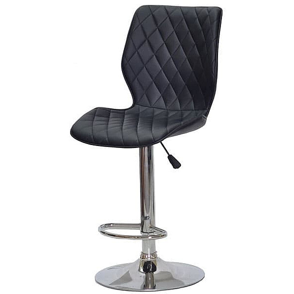 Барный стул Onder Mebli Toni BAR CH-BASE Черный Экокожа-1