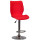Барный стул Onder Mebli Toni BAR CH-BASE Красный 1007 Экокожа