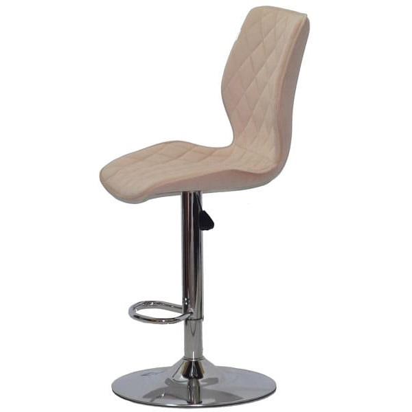Барний стілець Onder Mebli Toni BAR CH-BASE Бежевий B-1005 Оксамит-3