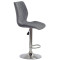 Барный стул Onder Mebli Toni BAR CH-BASE Серый B-1004 Бархат-2-thumb