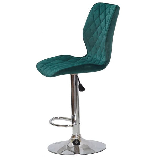 Барный стул Onder Mebli Toni BAR CH-BASE Зеленый B-1003 Бархат-2