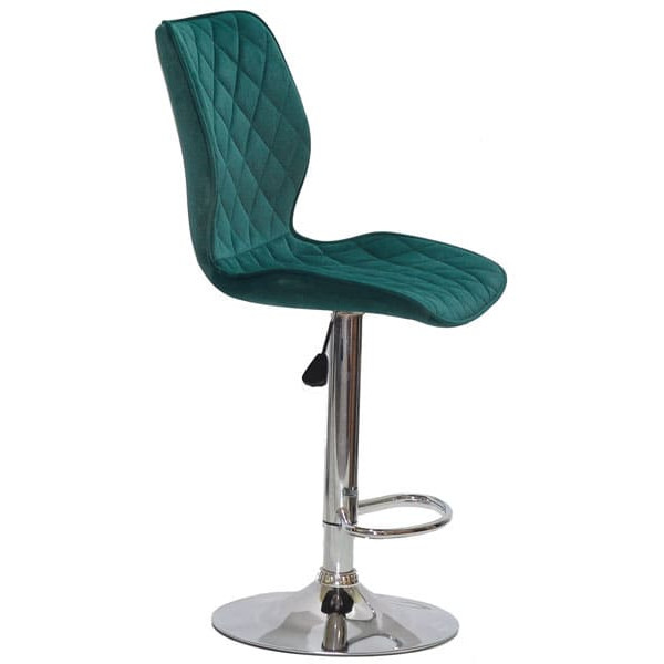 Барный стул Onder Mebli Toni BAR CH-BASE Зеленый B-1003 Бархат-3