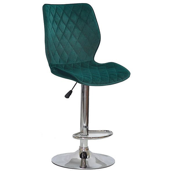 Барный стул Onder Mebli Toni BAR CH-BASE Зеленый B-1003 Бархат-0