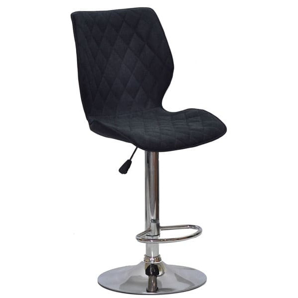 Барний стілець Onder Mebli Toni BAR CH-BASE Темно-сірий SH-2 Шеніл-0