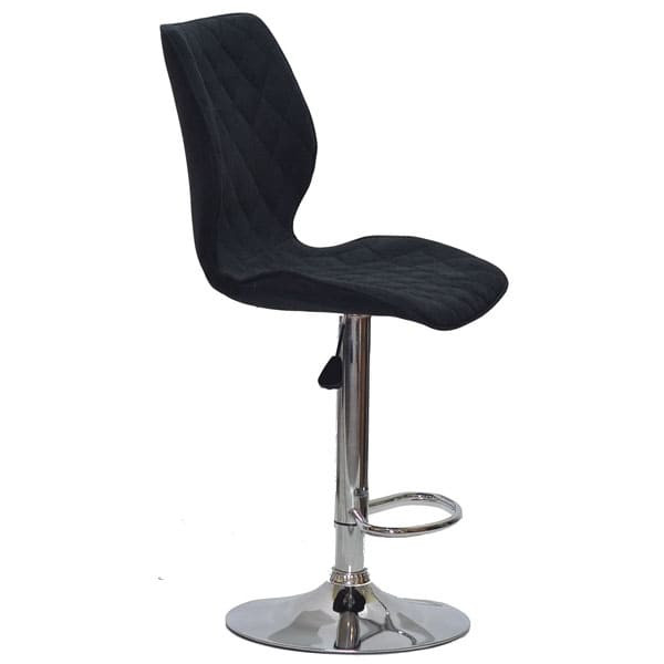 Барний стілець Onder Mebli Toni BAR CH-BASE Темно-сірий SH-2 Шеніл-2