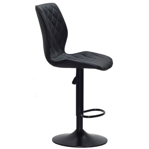Барний стілець Onder Mebli Toni BAR BK-BASE Чорний Екошкіра-2