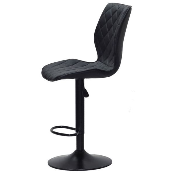 Барний стілець Onder Mebli Toni BAR BK-BASE Чорний Екошкіра-3