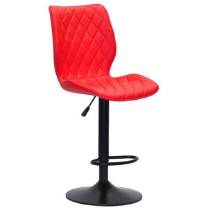 Барный стул Onder Mebli Toni BAR BK-BASE Красный 1007 Экокожа