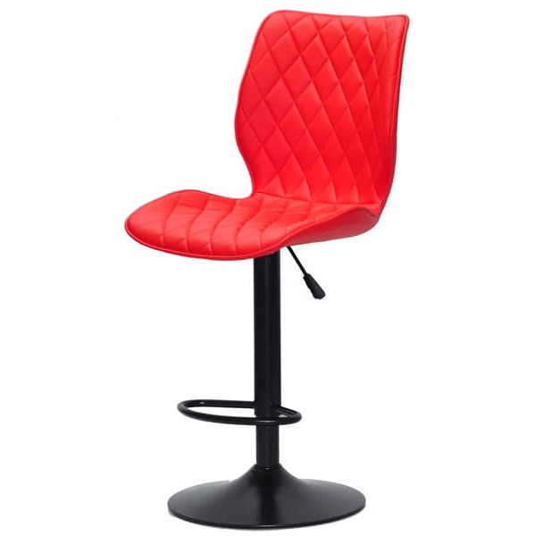 Барный стул Onder Mebli Toni BAR BK-BASE Красный 1007 Экокожа-1
