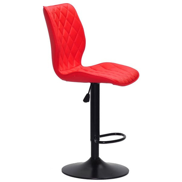 Барный стул Onder Mebli Toni BAR BK-BASE Красный 1007 Экокожа-2