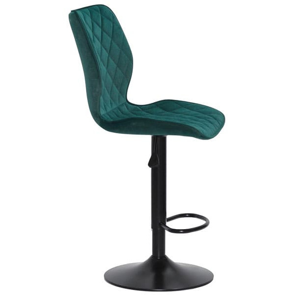 Барный стул Onder Mebli Toni BAR BK-BASE Зеленый B-1003 Бархат-2