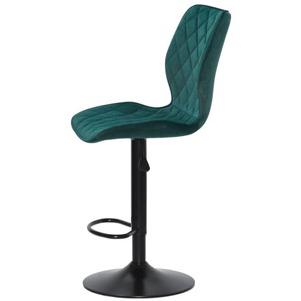 Барный стул Onder Mebli Toni BAR BK-BASE Зеленый B-1003 Бархат-3