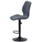 Барний стілець Onder Mebli Toni BAR BK-BASE Сірий SH-1 Шеніл-3-thumb